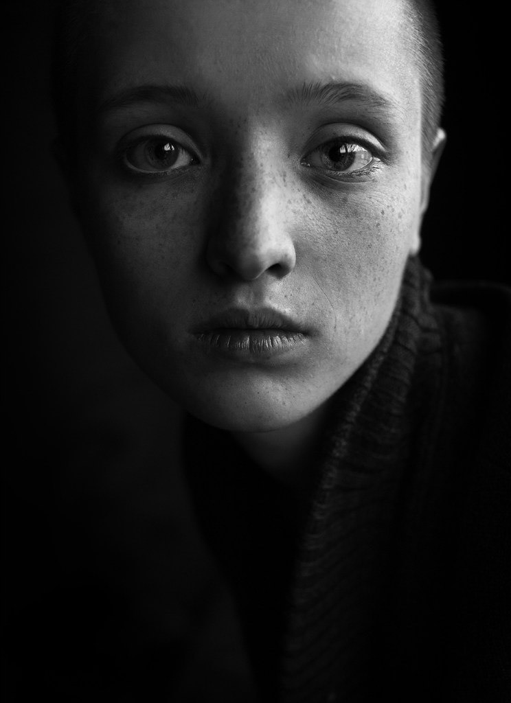 Lena, © Artem Mikryukov, Russia, 2nd Place, B&W Child Photo Competition