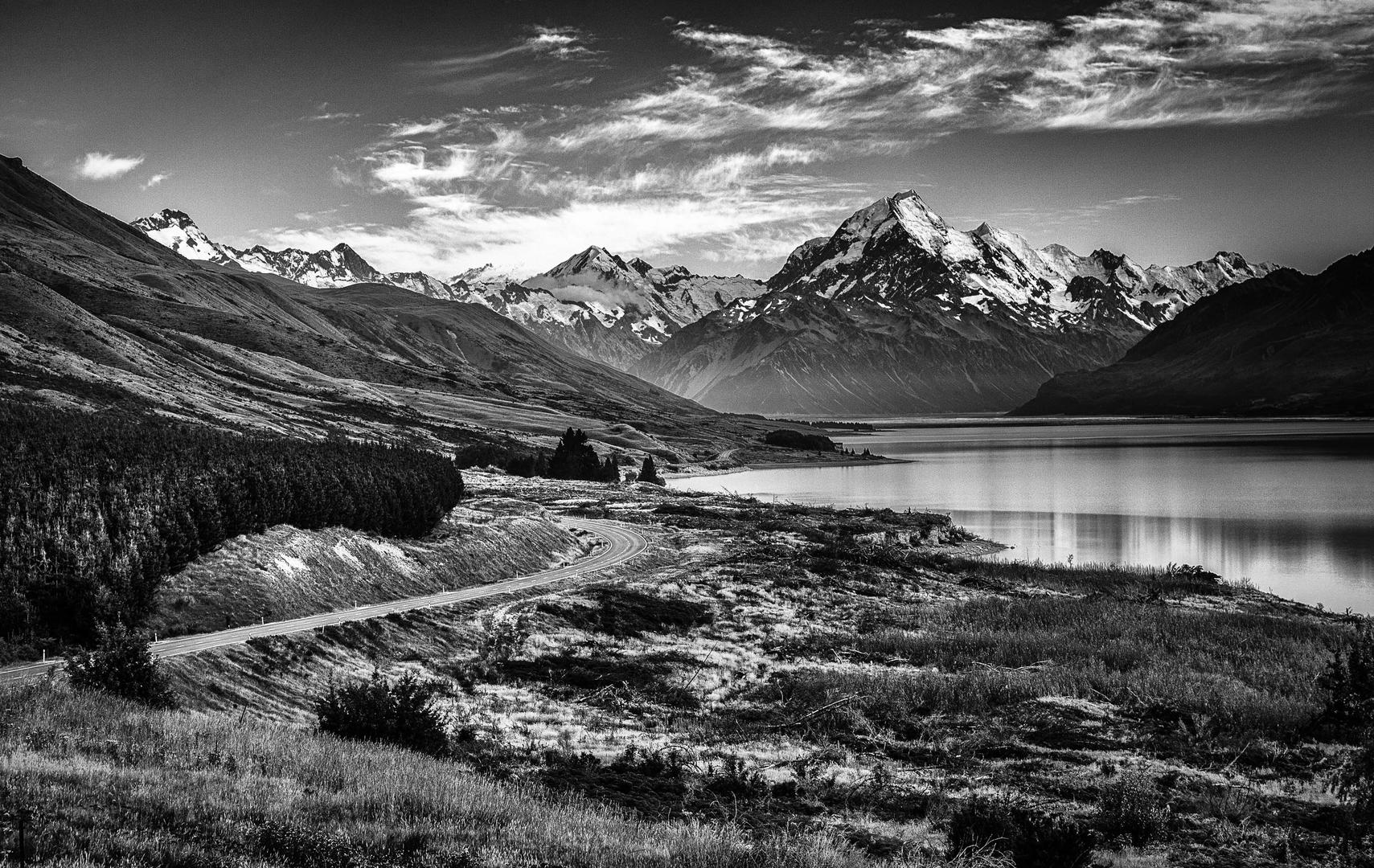 The Road To Mount Cook, © J Morrissey, 3rd place, Digital Camera Photographer of the Year