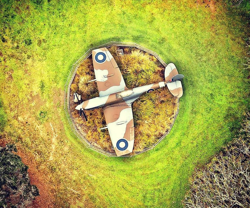 Spitfire at Parana Park, © MrMavic, Dronestagram Drone Photography Contest