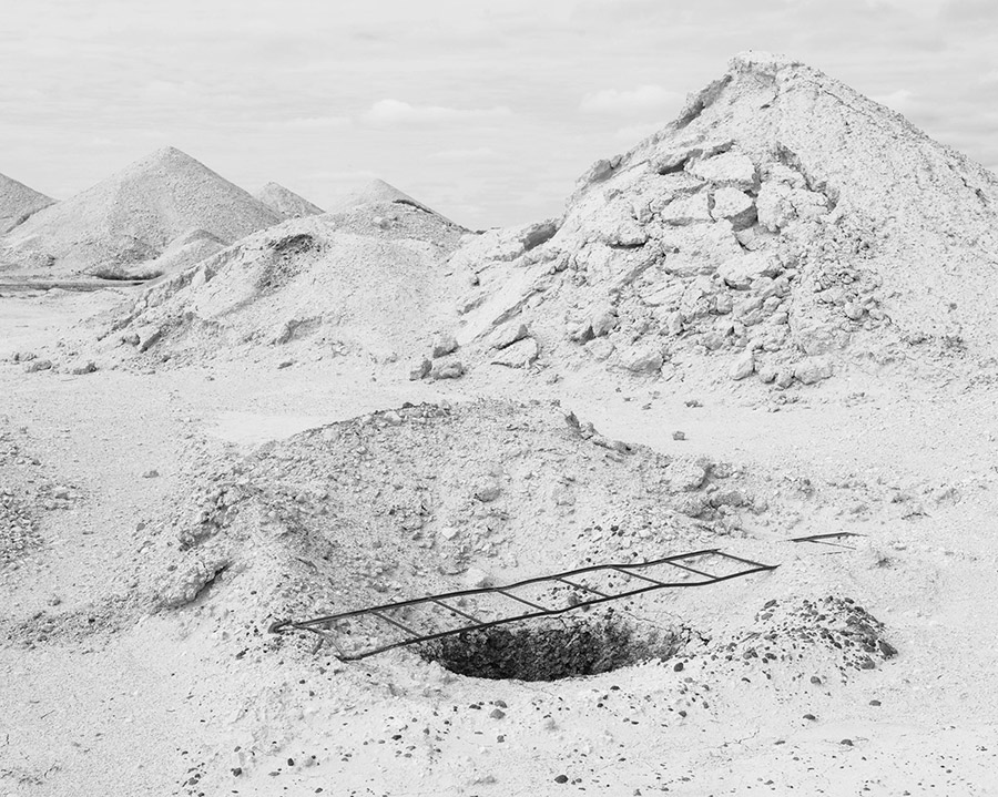 The White's Man Hole, © Antoine Bruin, Best Black & White Documentary work, Gomma Photography Grant