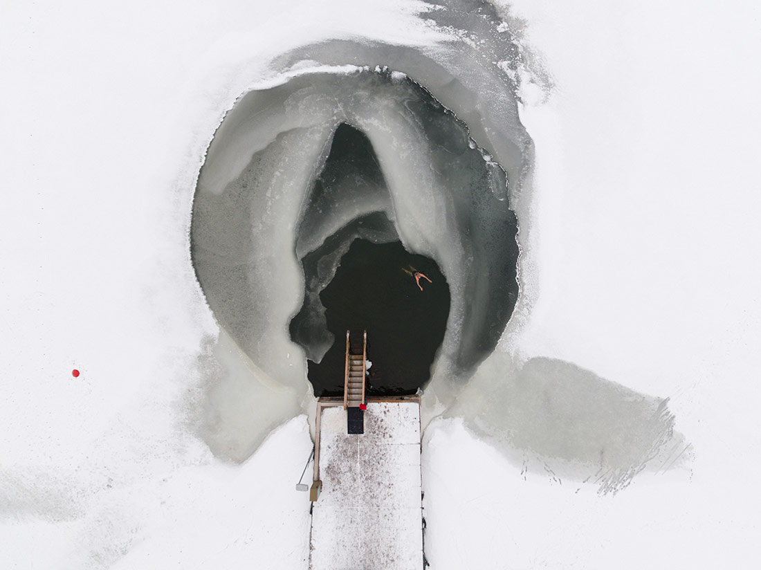 ND Nature Photographer of the Year 2018, © Sami Kero, Finland, Ice Hole, ND Awards Photo Contest