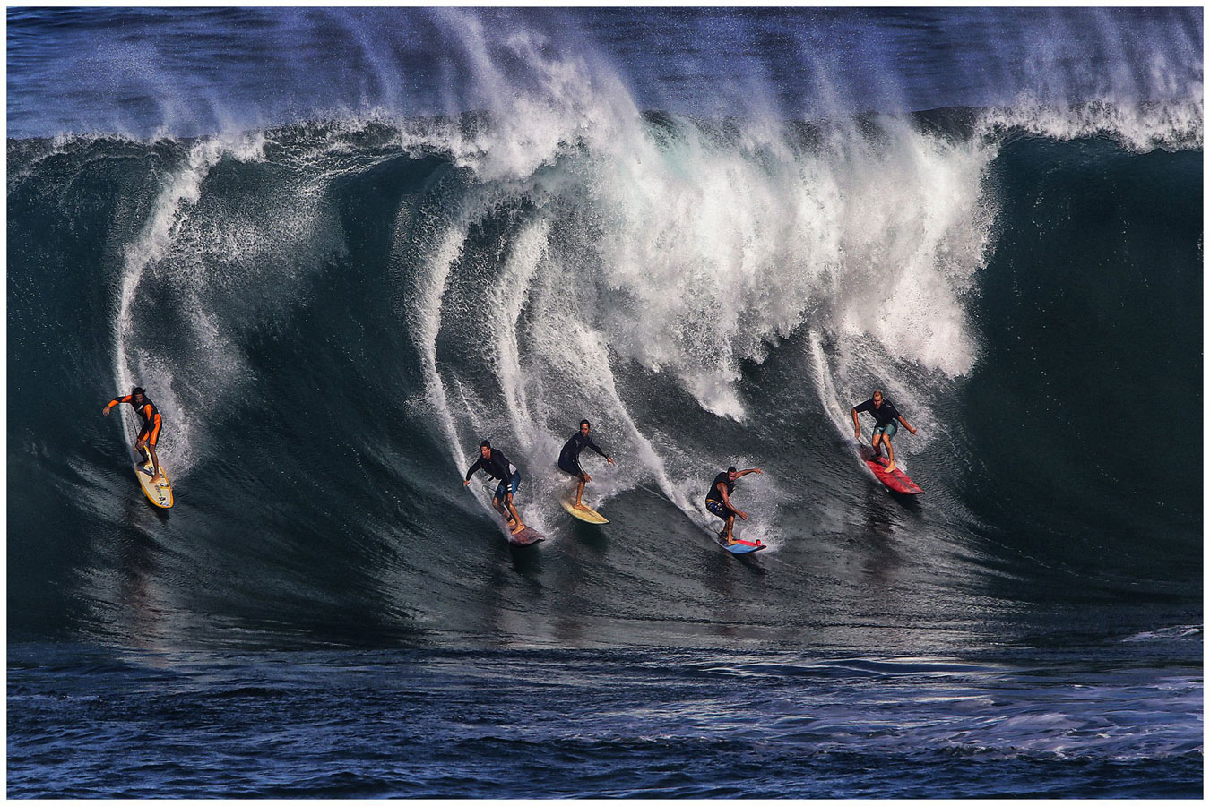 The Surfing Team, © Thomas Lang, United States, GPU Gold Medal, Onyx International Exhibition of Photography