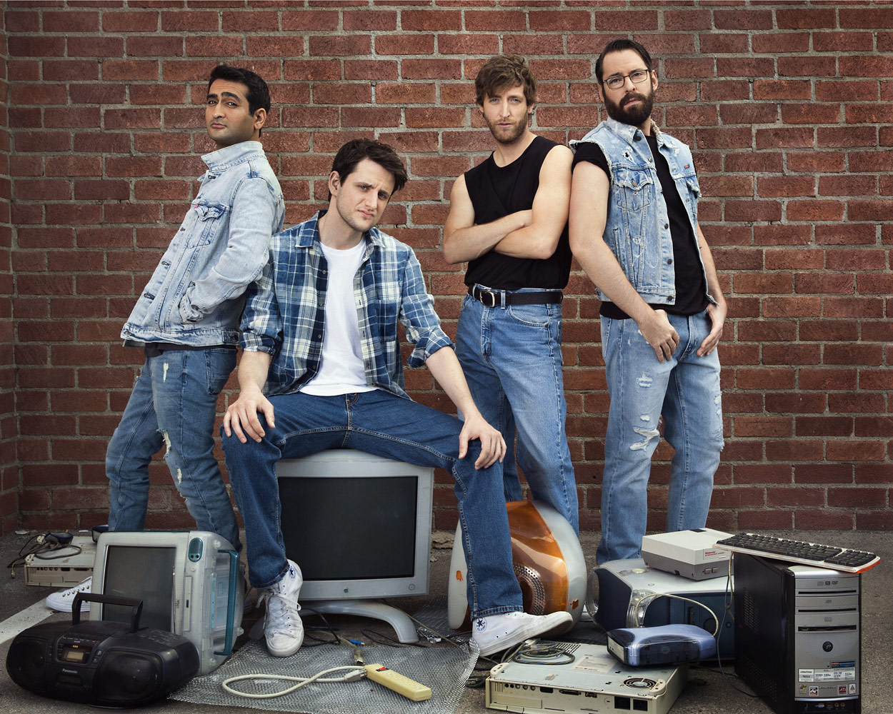 The Cast Of Hbo’s "Silicon Valley" As "The Outsiders", ...