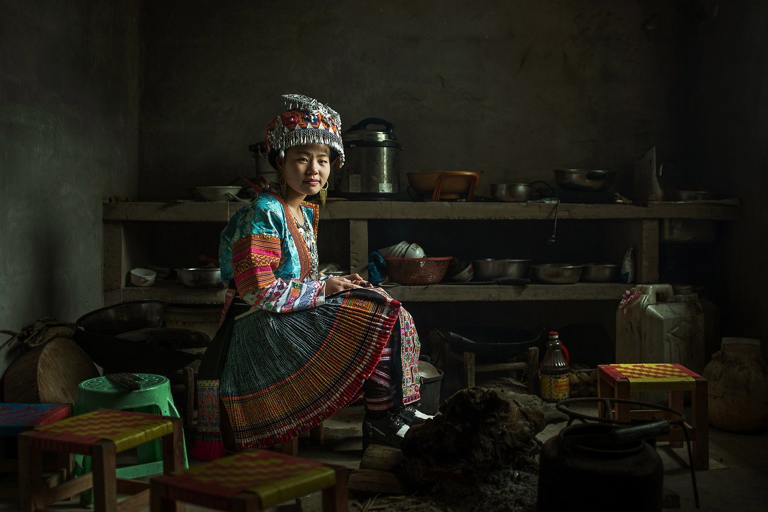 Chinese Miao, © Hongqi Ye, Shanghai, China, First Place Amateur : Commercial/Editorial/Assignment, Grand Prize, PDN Faces - Portrait Photography Contest