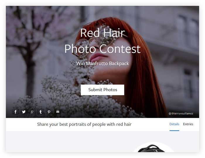 Red Hair Photo Contest