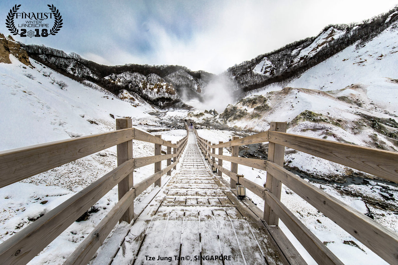 Noboribetsu, Hokkaido: 'A trip to Hell Valley', © Tze Jung Tan, Singapore, Winter Landscape Finalist, RENNEN Photography Prize