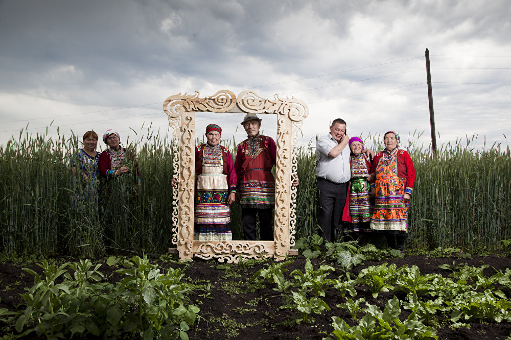 Mari People in the Ural Region Wearing Traditional Costumnes, © Fyodor Telkov, Russia, 3rd place : Portrait. A Hero of Our Time : Series, Andrei Stenin International Press Photo Contest