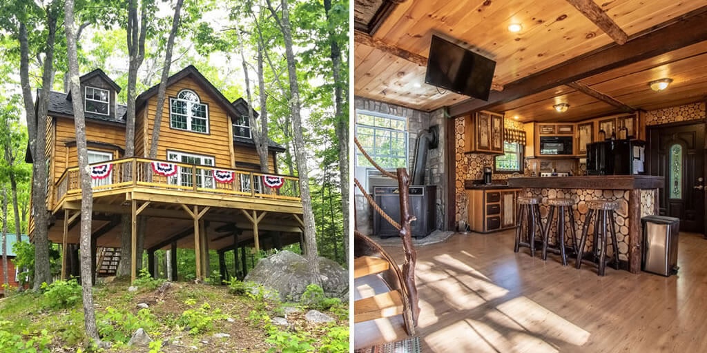  Maine  Treehouse Resort